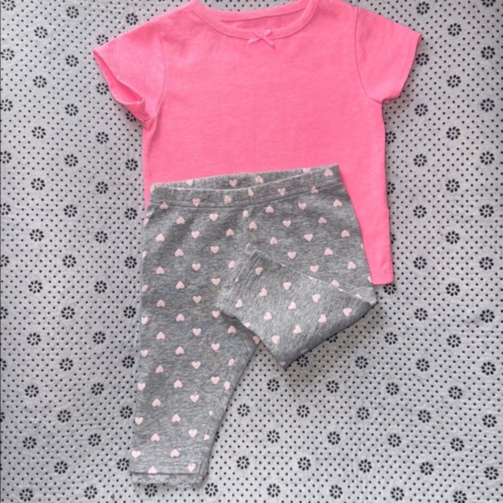 🛍 CUTE  Little GIRLS OUTFIT SIZE 0-3 MONTHS 🛍